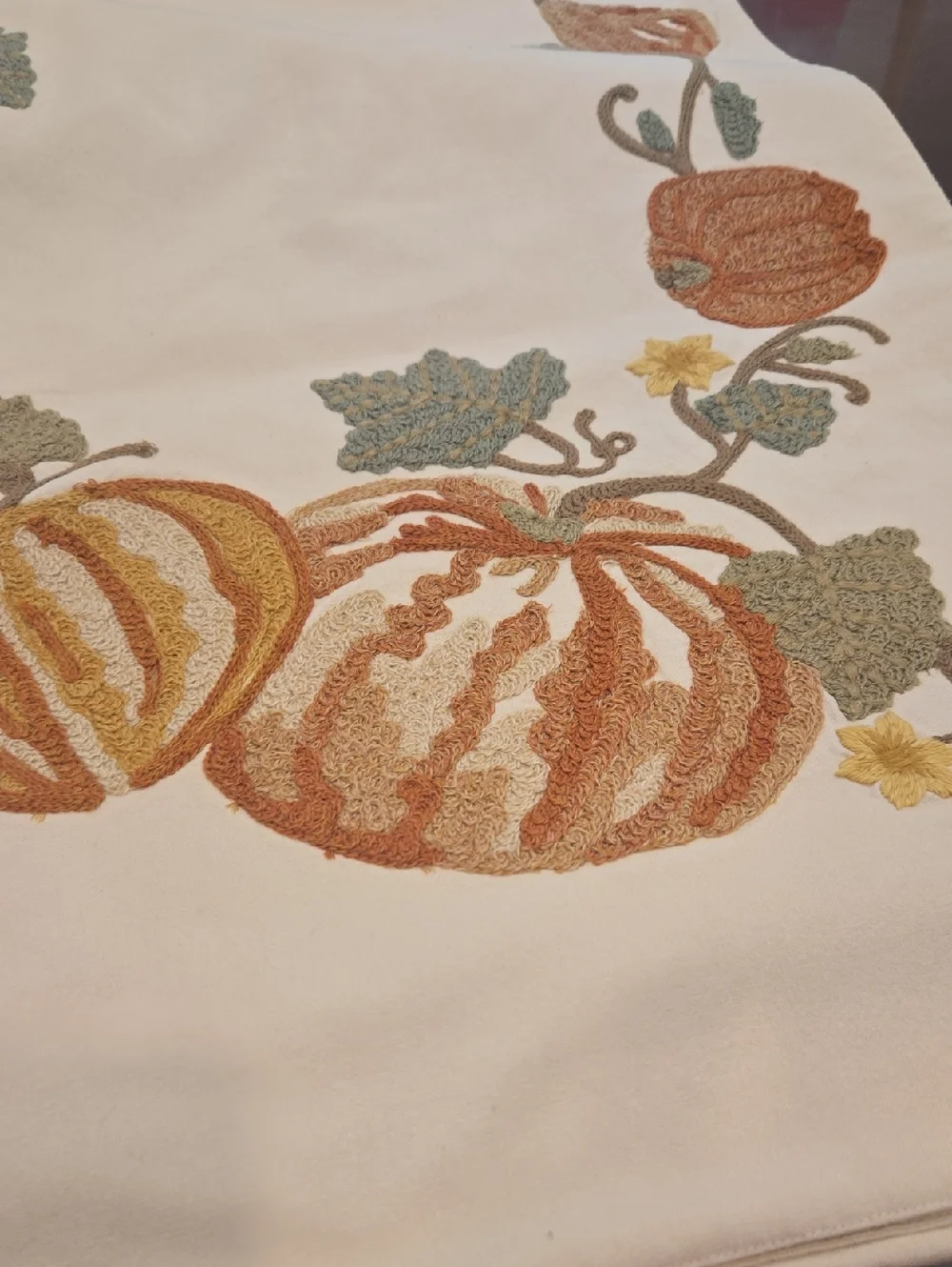 Pottery Barn Thanksgiving Table Runner 18x108inches